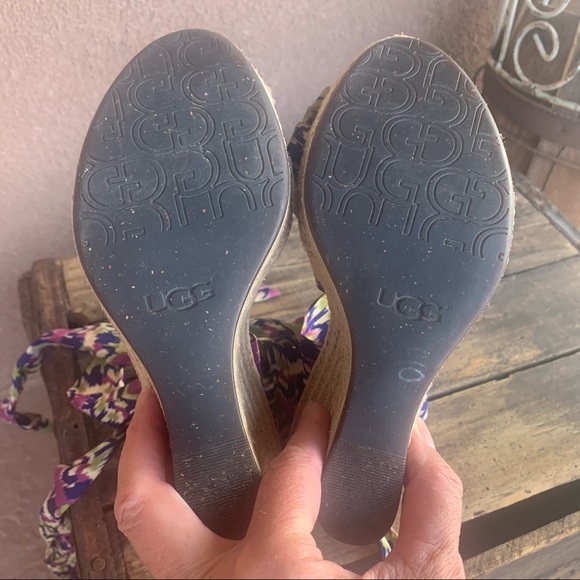 UGG Lucianna Wedge Sandal - Picture 9 of 11